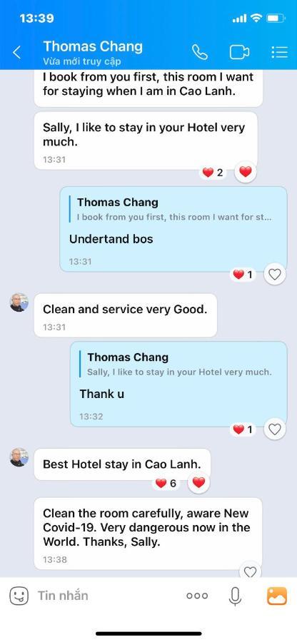 Cao Lãnh Phuc Hotel מראה חיצוני תמונה